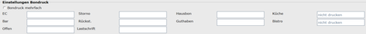 2. Einstellungen Bondruck