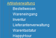1. Menueleiste