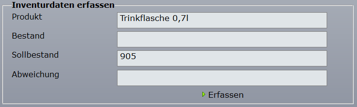 2. Inventurdaten