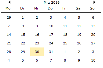 5. Kalender