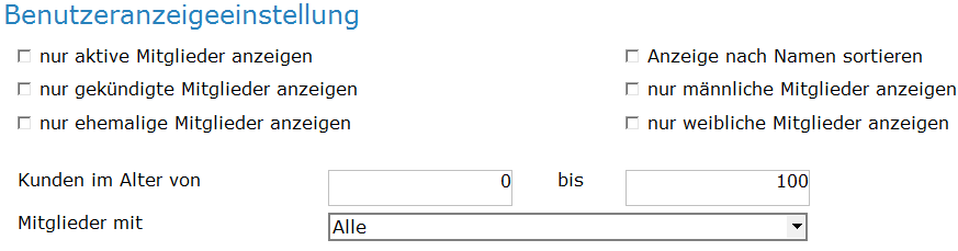 6. Benutzeranzeigeeinstellung