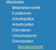 1. Menueleiste
