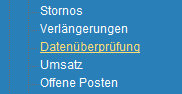1. Menueleiste