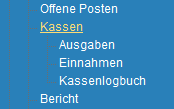 1. Menueleiste