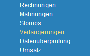 1. Menueleiste