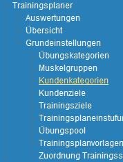 1. Menueleiste