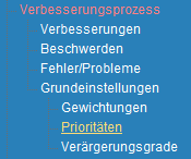 1. Menueleiste