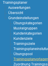 1. Menueleiste