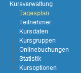 1. Menueleiste