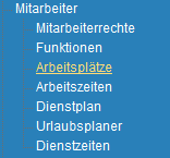 1. Menueleiste