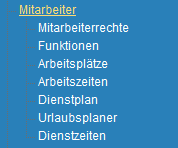 1. Menueleiste