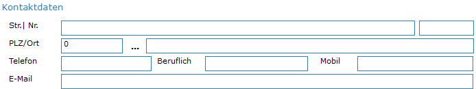 4. Kontaktdaten