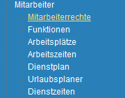 1. Menueleiste