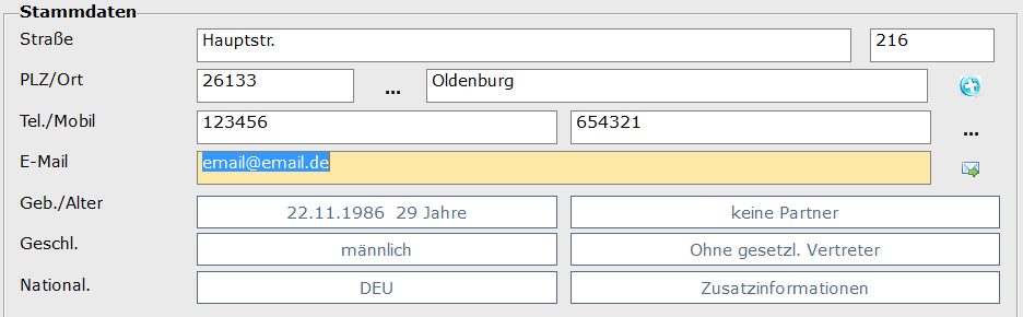 3. Kundenstamm- und Kontaktdaten