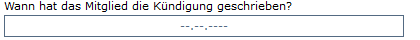 2. Kündigungsdatum