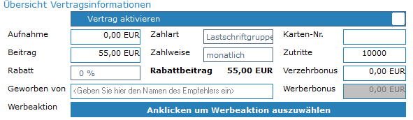 4. Vertragsinformationen