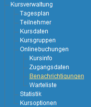 1. Menueleiste