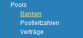 1. Menueleiste