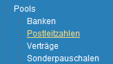 1. Menueleiste