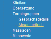 1. Menueleiste