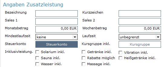 4. Angaben Zusatzleistung