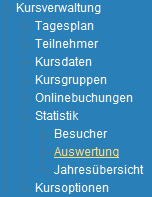 1. Menueleiste