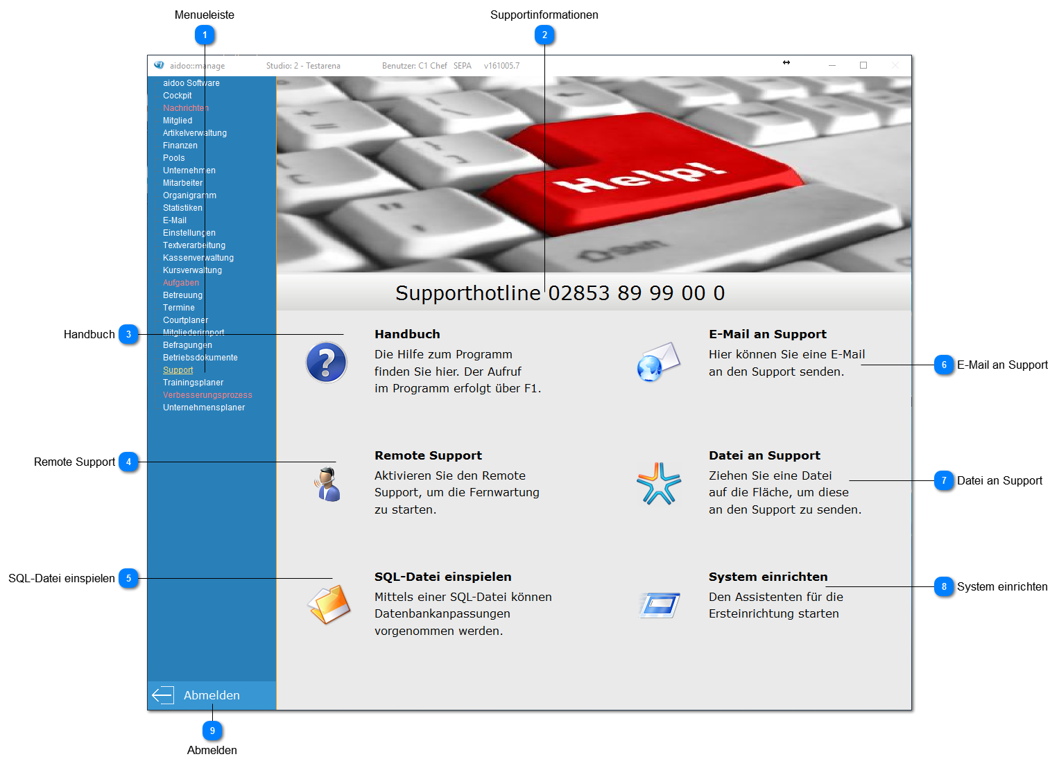 Aidoo Manage - Support