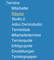 1. Menueleiste