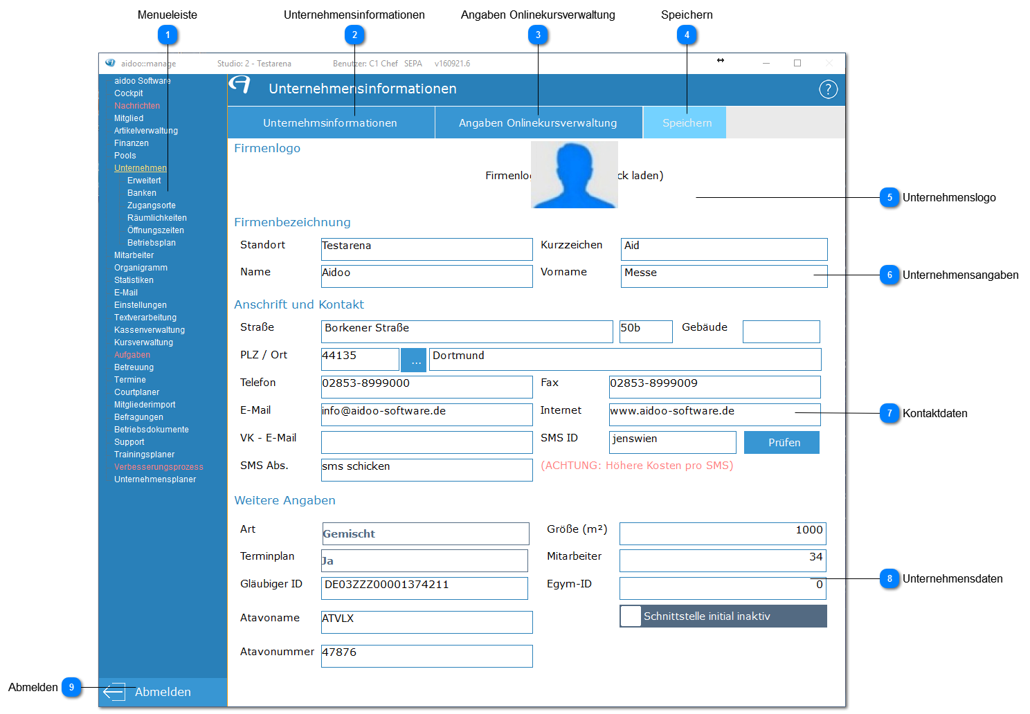 Aidoo Manage - Unternehmen