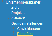 1. Menueleiste