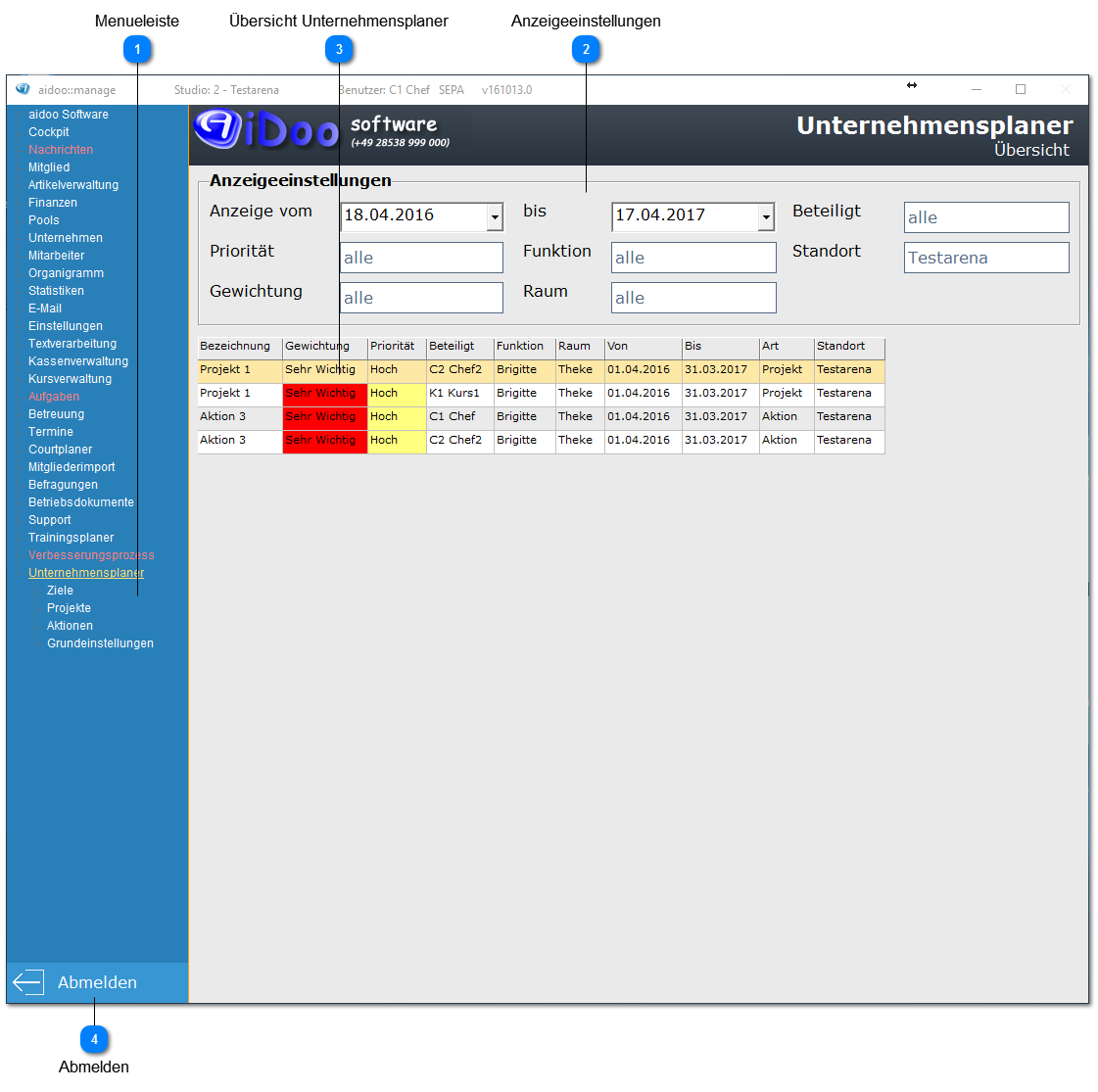 Aidoo Manage - Unternehmensplaner