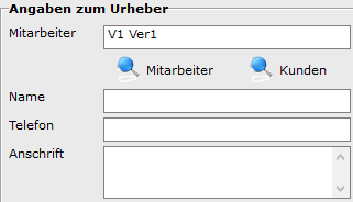 7. Angaben zum Urheber