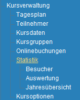 1. Menueleiste