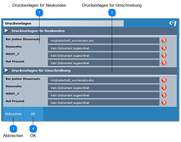 Aidoo Sales - Druckvorlagen