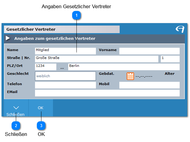 Aidoo Sales - Gesetzlicher Vertreter