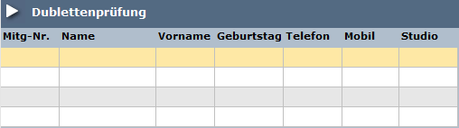 5. Dublettenprüfung