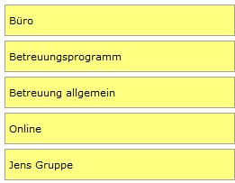 12. Favoritentermingruppen
